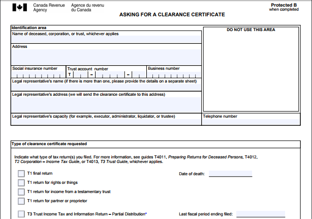 Estate Planning Don T Forget About The Tax Clearance Certificate