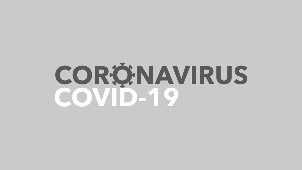 The words Coronavirus and Covid-19