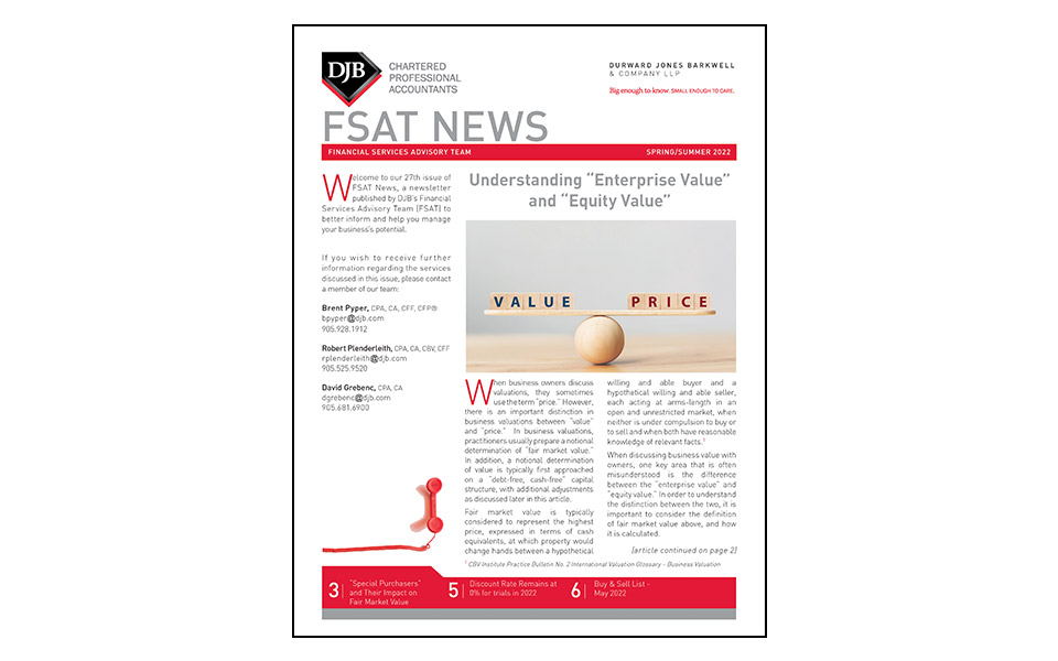 front cover of FSAT newsletter