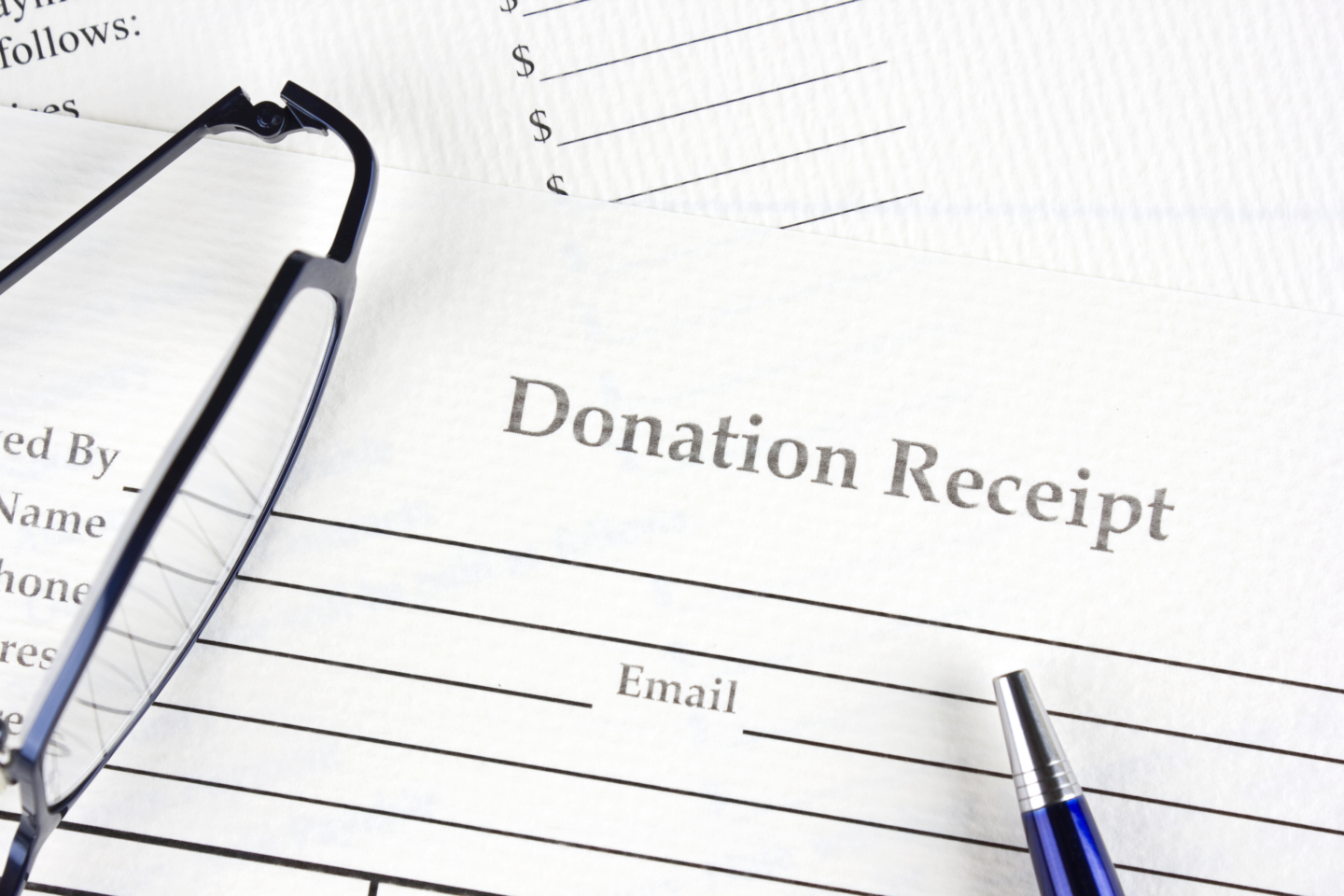 The Advantages and Pitfalls of Donation Receipting for Charities DJB