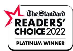 The Standard Readers Choice Platinum Winner logo