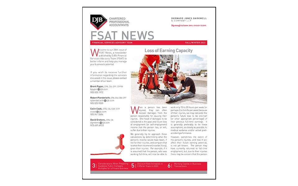FSAT News: Fall/Winter 2022