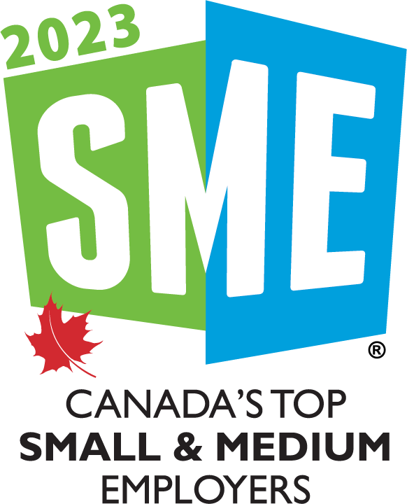 Canada's Top Small & Medium Employers for 2023 logo