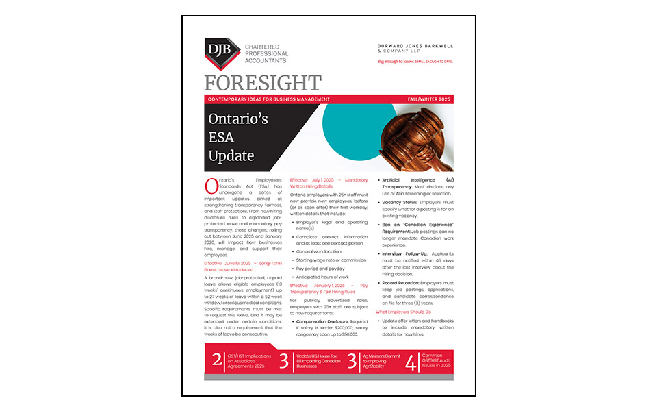 Foresight Fall/Winter 2025