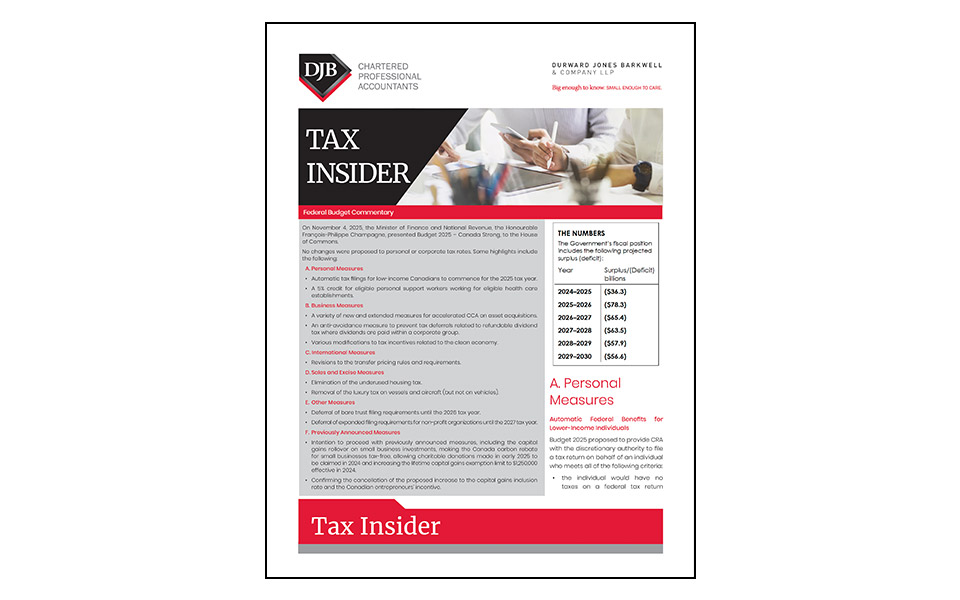 Front cover of the Federal Budget Commentary 2025