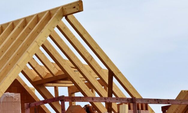 New home roof construction